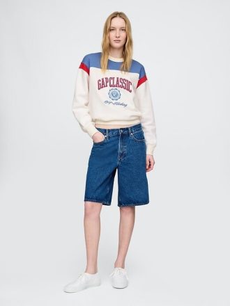 VintageSoft Gap Logo Tunika-Sweatshirt