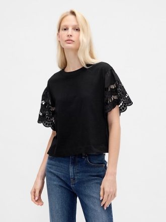 VintageSoft Heavyweight Crop T-Shirt aus Bio-Baumwolle