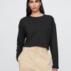 VintageSoft Heavyweight Crop T-Shirt aus Bio-Baumwolle VintageSoft Heavyweight Crop T-Shirt aus Bio-Baumwolle