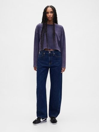 VintageSoft Heavyweight Crop T-Shirt aus Bio-Baumwolle