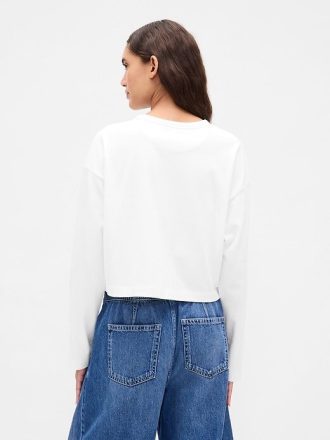 VintageSoft Heavyweight Crop T-Shirt aus Bio-Baumwolle