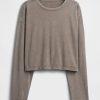 VintageSoft Heavyweight Crop T-Shirt aus Bio-Baumwolle VintageSoft Heavyweight Crop T-Shirt aus Bio-Baumwolle