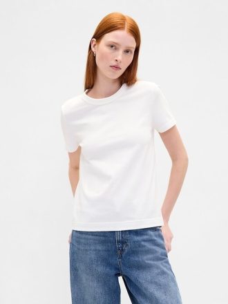 VintageSoft Heavyweight Shrunken T-Shirt aus Bio-Baumwolle
