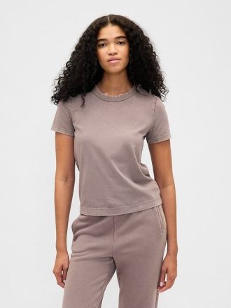VintageSoft Heavyweight Shrunken T-Shirt aus Bio-Baumwolle