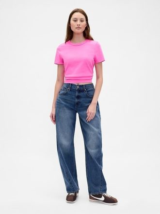 VintageSoft Heavyweight Shrunken T-Shirt aus Bio-Baumwolle