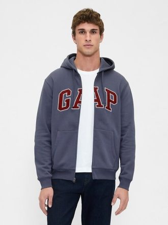VintageSoft Hoodie mit durchgehendem Reißverschluss für Erwachsene VintageSoft Hoodie mit durchgehendem Reißverschluss für Erwachsene