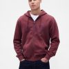 VintageSoft Hoodie mit durchgehendem Reißverschluss für Erwachsene VintageSoft Hoodie mit durchgehendem Reißverschluss für Erwachsene
