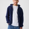 VintageSoft Hoodie mit durchgehendem Reißverschluss für Erwachsene VintageSoft Hoodie mit durchgehendem Reißverschluss für Erwachsene