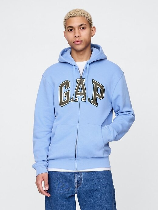 VintageSoft Hoodie mit durchgehendem Reißverschluss für Erwachsene VintageSoft Hoodie mit durchgehendem Reißverschluss für Erwachsene
