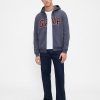 VintageSoft Hoodie mit durchgehendem Reißverschluss für Erwachsene VintageSoft Hoodie mit durchgehendem Reißverschluss für Erwachsene