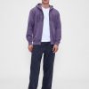 VintageSoft Hoodie mit durchgehendem Reißverschluss für Erwachsene VintageSoft Hoodie mit durchgehendem Reißverschluss für Erwachsene