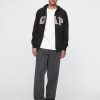 VintageSoft Hoodie mit durchgehendem Reißverschluss für Erwachsene VintageSoft Hoodie mit durchgehendem Reißverschluss für Erwachsene
