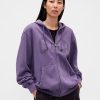 VintageSoft Hoodie mit durchgehendem Reißverschluss für Erwachsene VintageSoft Hoodie mit durchgehendem Reißverschluss für Erwachsene