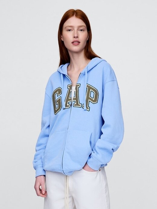 VintageSoft Hoodie mit durchgehendem Reißverschluss für Erwachsene VintageSoft Hoodie mit durchgehendem Reißverschluss für Erwachsene