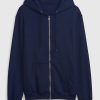 VintageSoft Hoodie mit durchgehendem Reißverschluss für Erwachsene VintageSoft Hoodie mit durchgehendem Reißverschluss für Erwachsene