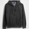 VintageSoft Hoodie mit durchgehendem Reißverschluss für Erwachsene VintageSoft Hoodie mit durchgehendem Reißverschluss für Erwachsene