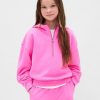 VintageSoft Hoodie mit halbem Reißverschluss für Kinder VintageSoft Hoodie mit halbem Reißverschluss für Kinder
