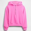 VintageSoft Hoodie mit halbem Reißverschluss für Kinder VintageSoft Hoodie mit halbem Reißverschluss für Kinder