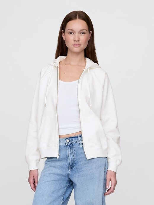 VintageSoft Kapuzenjacke mit Reißverschluss VintageSoft Kapuzenjacke mit Reißverschluss