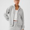 VintageSoft Kapuzenjacke mit Reißverschluss VintageSoft Kapuzenjacke mit Reißverschluss