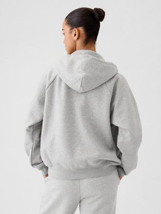 VintageSoft Kapuzenjacke mit Reißverschluss