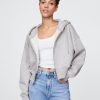 VintageSoft Keil-Hoodie mit durchgehendem Reißverschluss VintageSoft Keil-Hoodie mit durchgehendem Reißverschluss