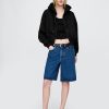 VintageSoft Keil-Hoodie mit durchgehendem Reißverschluss VintageSoft Keil-Hoodie mit durchgehendem Reißverschluss