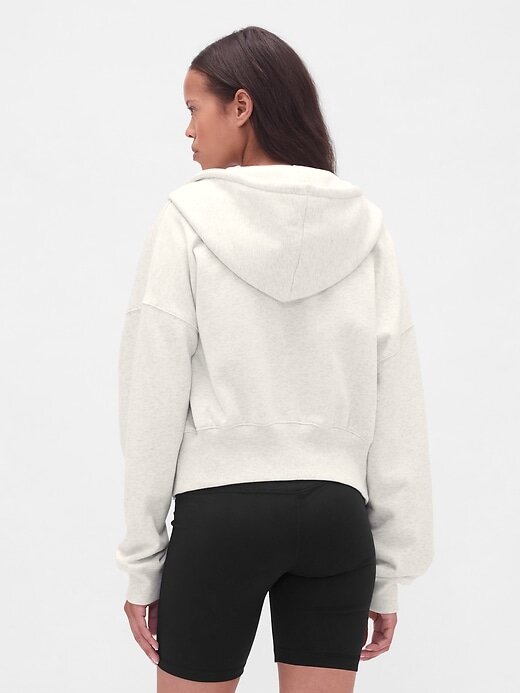 VintageSoft Keil-Hoodie mit durchgehendem Reißverschluss VintageSoft Keil-Hoodie mit durchgehendem Reißverschluss