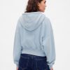 VintageSoft Keil-Hoodie mit durchgehendem Reißverschluss VintageSoft Keil-Hoodie mit durchgehendem Reißverschluss