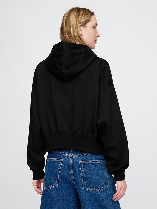 VintageSoft Keil-Hoodie mit durchgehendem Reißverschluss VintageSoft Keil-Hoodie mit durchgehendem Reißverschluss