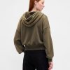 VintageSoft Keil-Hoodie mit durchgehendem Reißverschluss VintageSoft Keil-Hoodie mit durchgehendem Reißverschluss