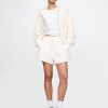 VintageSoft Keil-Hoodie mit durchgehendem Reißverschluss