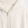 VintageSoft Keil-Hoodie mit durchgehendem Reißverschluss VintageSoft Keil-Hoodie mit durchgehendem Reißverschluss