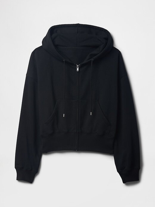 VintageSoft Keil-Hoodie mit durchgehendem Reißverschluss VintageSoft Keil-Hoodie mit durchgehendem Reißverschluss