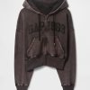 VintageSoft Keil-Hoodie mit durchgehendem Reißverschluss VintageSoft Keil-Hoodie mit durchgehendem Reißverschluss