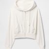 VintageSoft Keil-Hoodie mit durchgehendem Reißverschluss