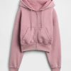 VintageSoft Keil-Hoodie mit durchgehendem Reißverschluss VintageSoft Keil-Hoodie mit durchgehendem Reißverschluss