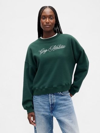 VintageSoft – Keil-Sweatshirt mit Logo