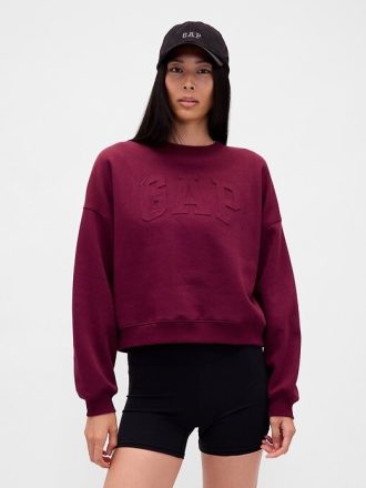 VintageSoft – Keil-Sweatshirt mit Logo