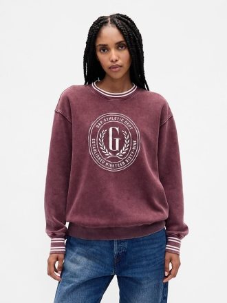 VintageSoft – Oversize-Sweatshirt mit Logo