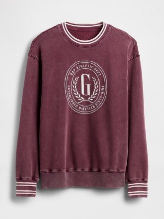VintageSoft – Oversize-Sweatshirt mit Logo