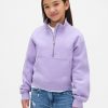 VintageSoft Pullover mit halbem Reißverschluss für Kinder