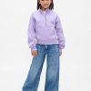 VintageSoft Pullover mit halbem Reißverschluss für Kinder