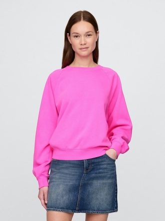 VintageSoft Raglan-Sweatshirt