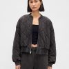 VintageSoft Stepp-Bomberjacke