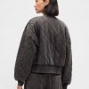 VintageSoft Stepp-Bomberjacke