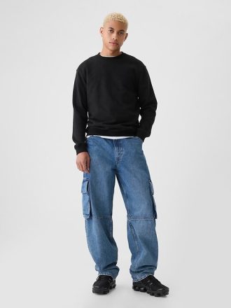 VintageSoft Sweatshirt mit Rundhalsausschnitt