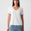 VintageSoft T-Shirt mit V-Ausschnitt aus Bio-Baumwolle VintageSoft T-Shirt mit V-Ausschnitt aus Bio-Baumwolle