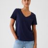 VintageSoft T-Shirt mit V-Ausschnitt aus Bio-Baumwolle VintageSoft T-Shirt mit V-Ausschnitt aus Bio-Baumwolle