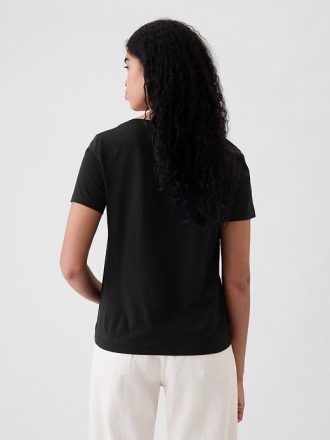 VintageSoft T-Shirt mit V-Ausschnitt aus Bio-Baumwolle